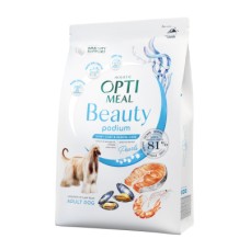 Beauty Podium Shiny Coat & Dental Care Сухий корм з морепродуктами для дорослих собак усіх порід 1,5 кг