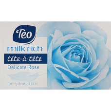 Туалетне мило Delicate Rose  Teo Tete-a-Tete Milk Rich Soap, 100 г