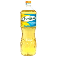 Олія соняшникова «Олейна»  Традиційна рафінована 5 л