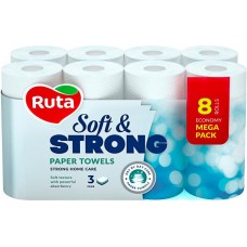 Рушник паперовий  Ruta Soft& Strong