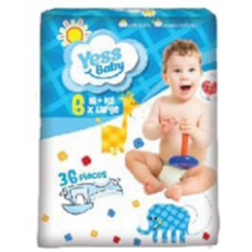 Пiдгузники Yess Baby X Large 6  16+кг JUMBO  (36 шт)