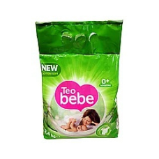 Пральний порошок для дитячих речей TEO bebe Cotton Soft Green 2400 г