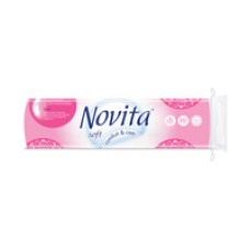 Косметические ватные диски Novita Soft 100 шт