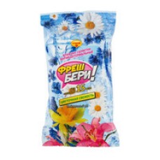 Вологі серветки "Квіткова свіжість" ФрешБері 15 шт
