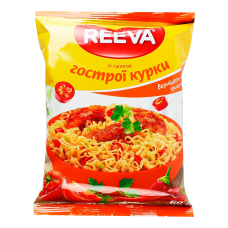  Reeva Верм.ш/п з смак. гострої курки (60 г)