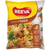  Reeva Локшина яєчна з  грибами (85 г)